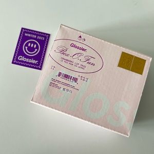 Glossier Cranberry Trio (2023) BNIB & Seasonal Winter Sticker